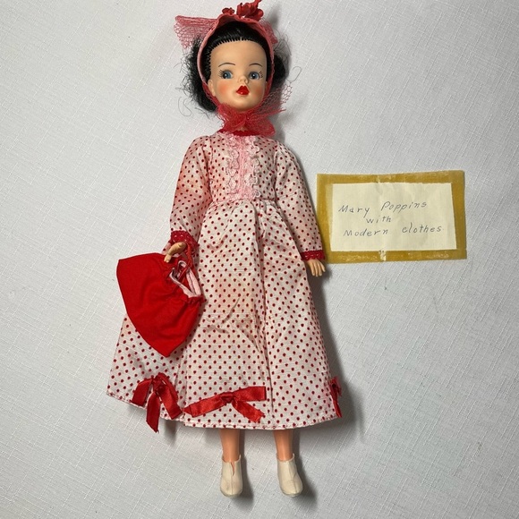 MARY POPPINS DOLL 1965 ORIGINAL OUTFIT RARE RELIABLE TAMMY. Vintage. Collectible - Picture 3 of 14